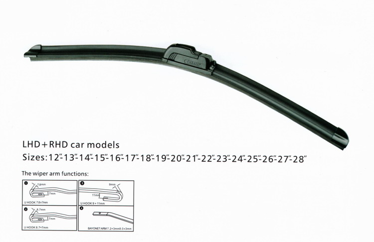 Universal flat wiper blade S850