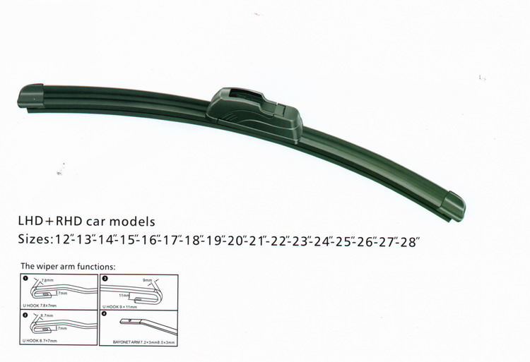 Universal flat wiper blade S860