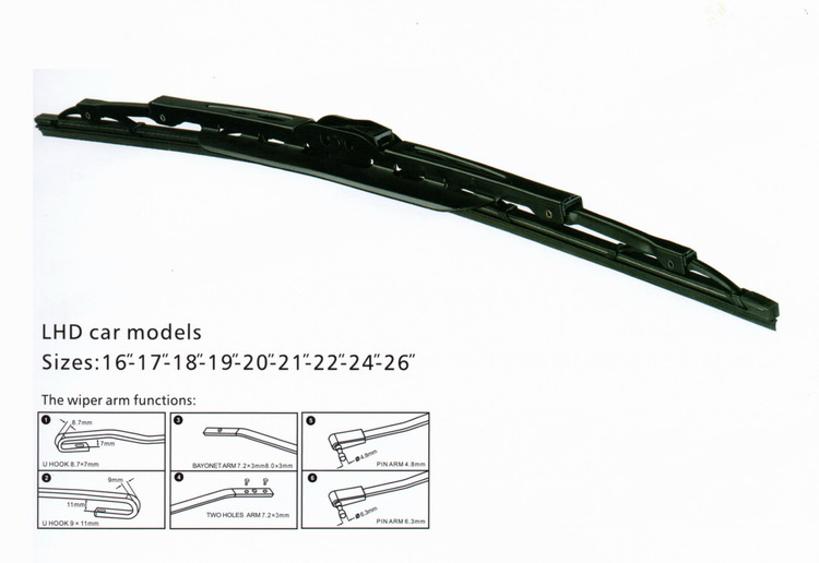 Universal frame wiper blade T560